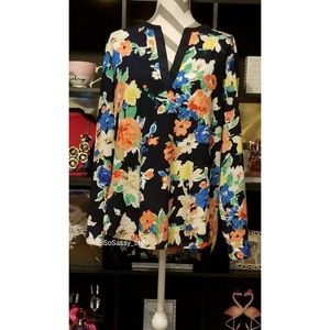 Ralph Lauren long sleeve floral button down